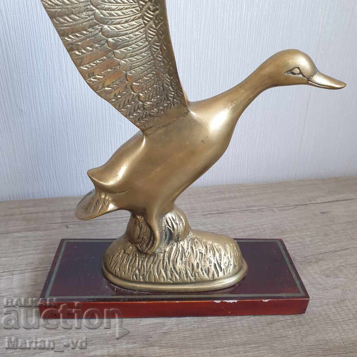 Δημοπρασία Χάλκινη φιγούρα πάπιας Δημοπρασία Χάλκινη φιγούρα πάπιας