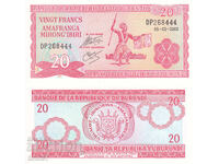 tino37- BURUNDI - 20 FRANC - 2005 - UNC