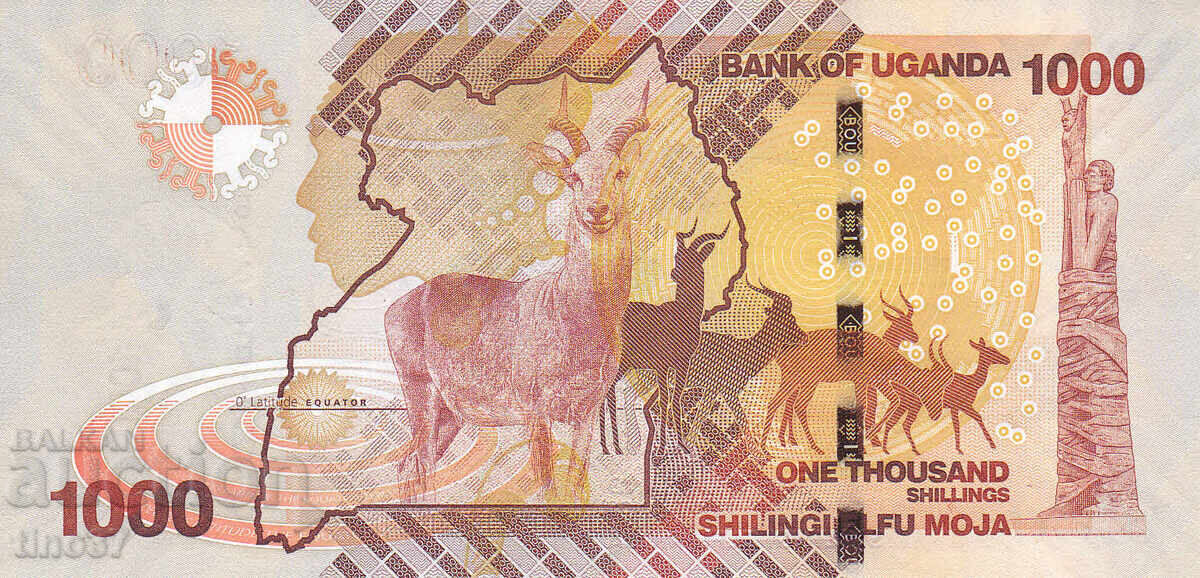 Auction tino37- UGANDA - 1000 SHILLINGS - 2010 - UNC Auction tino37- UGANDA - 1000 SHILLINGS - 2010 - UNC
