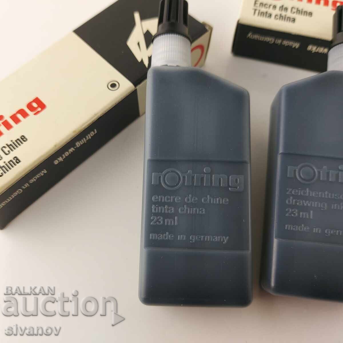 Old ink black Rotring Rotring 2 pieces #5755 with price 19.99 BGN | € 10.22 Old ink black Rotring Rotring 2 pieces #5755 with price 19.99 BGN | € 10.22