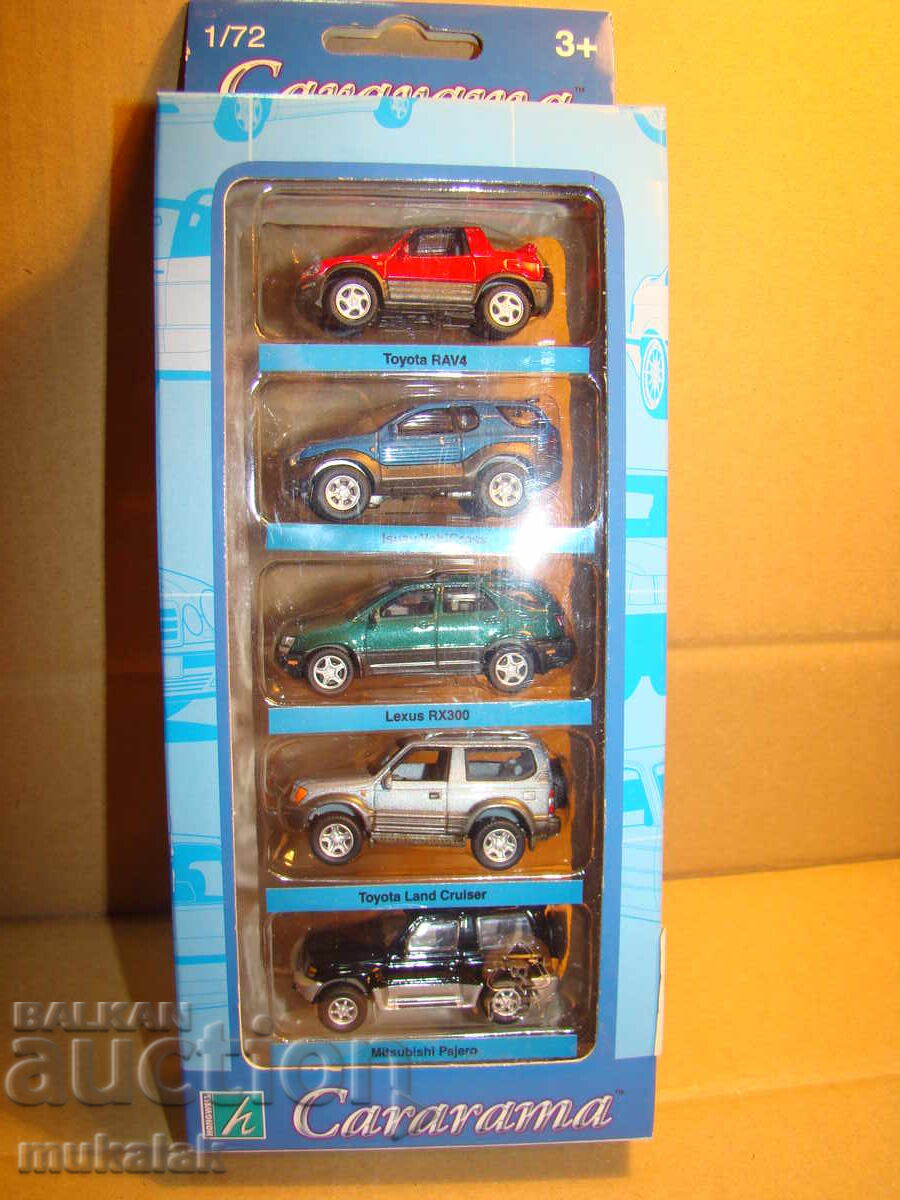 1:72 HONGWELL TOYOTA MITSUBISHI CAR MODEL JEEP