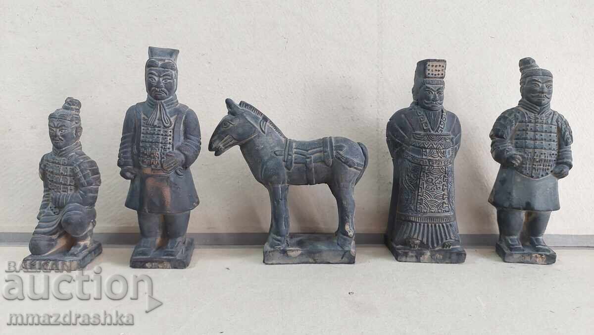 Terracotta Army, ceramic figurines