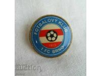 Football badge - 1.FC Brno, Brno, Czechoslovakia