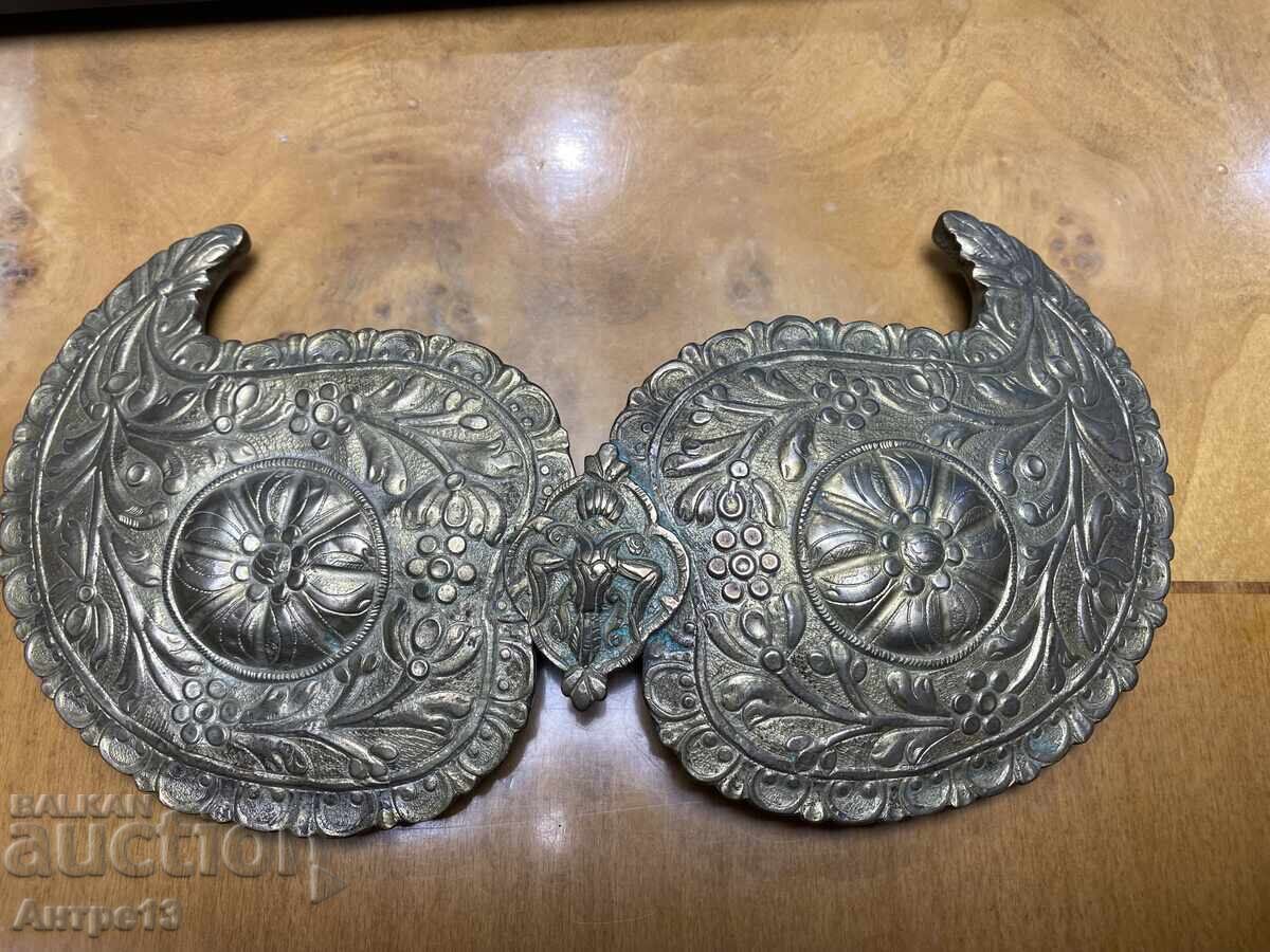 Old Renaissance silver buckles