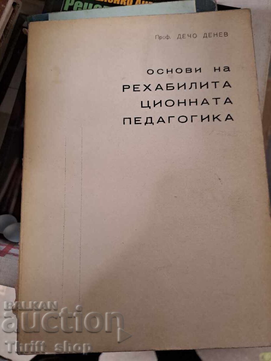 Основи на рехабилитационната педагогика