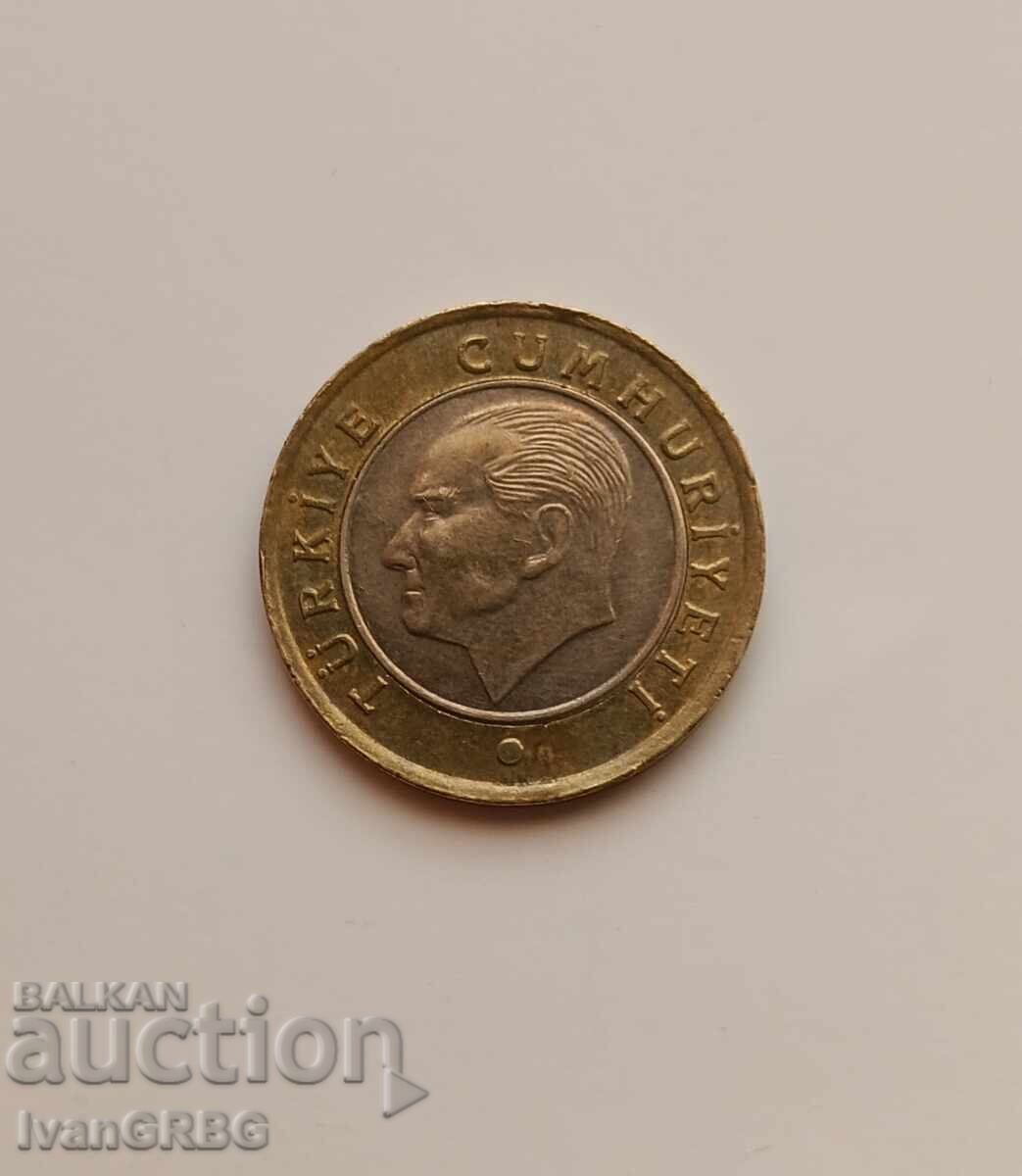 1 lira Turkey 2022 Turkish coin 1 lira 2022 Turkey - 6 1 lira Turkey 2022 Turkish coin 1 lira 2022 Turkey - 6