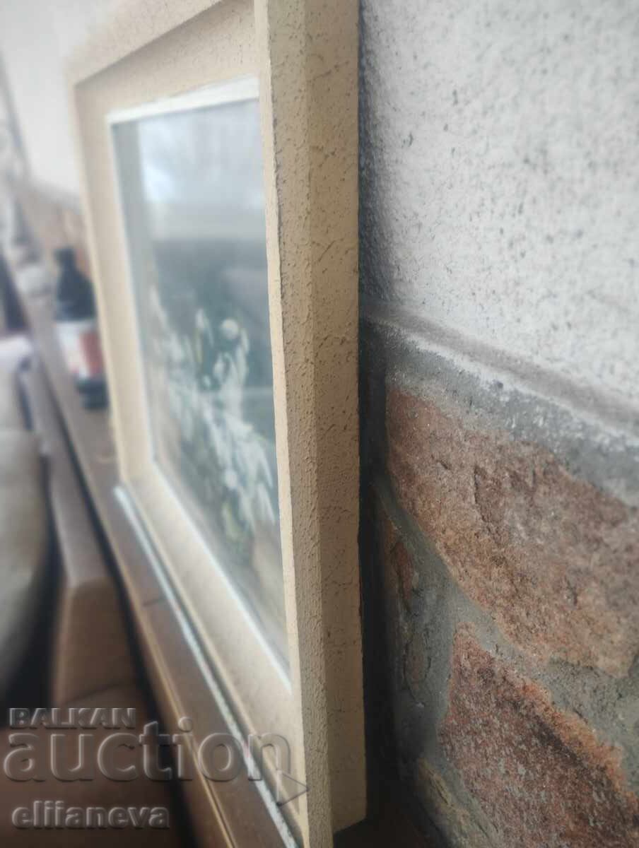 Old wooden picture frame 62/52/6cm with price 50.00 BGN | € 25.56 Old wooden picture frame 62/52/6cm with price 50.00 BGN | € 25.56