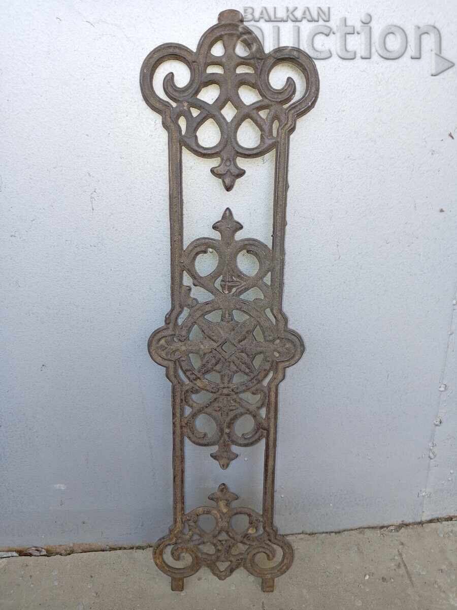 antique applique figurative cast CAST IRON