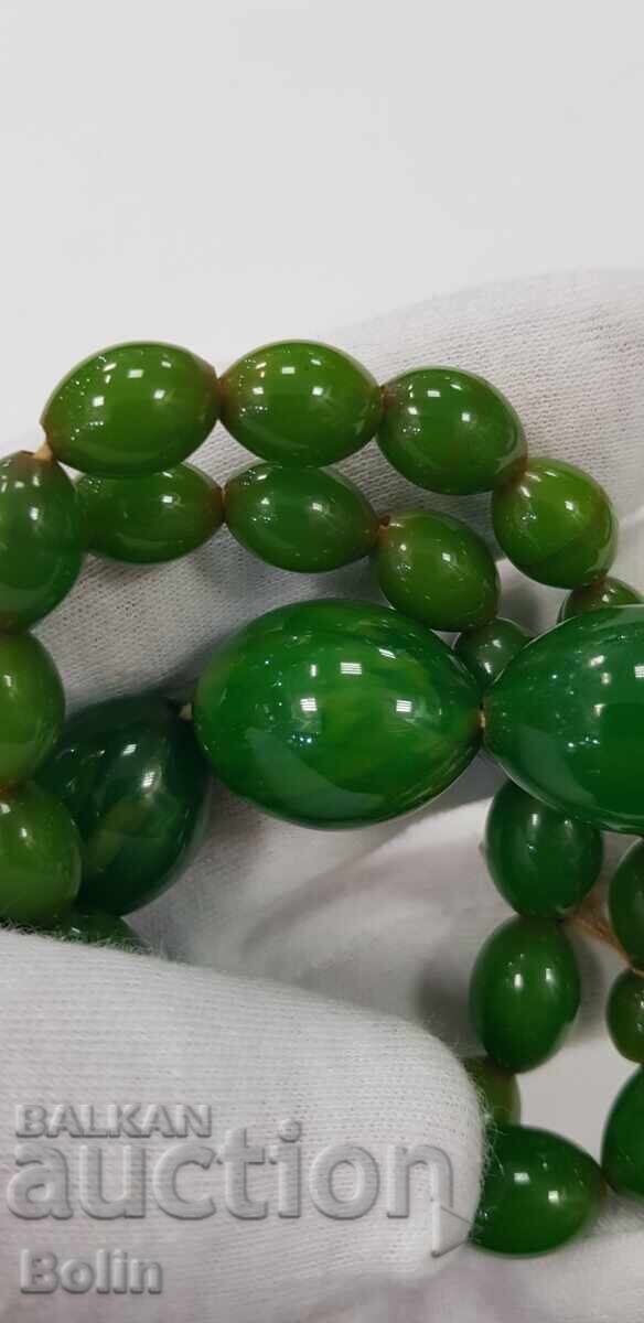 Necklace, necklace made of catalin-bukelite with damar 1950 - 1960 - 5 Necklace, necklace made of catalin-bukelite with damar 1950 - 1960 - 5