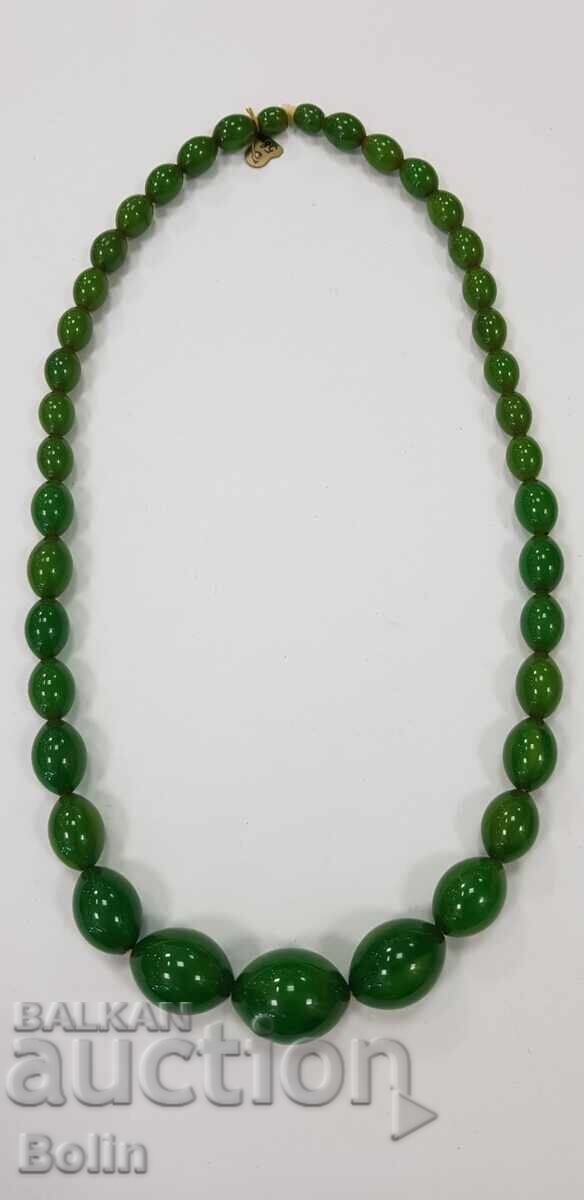 Necklace, necklace made of catalin-bukelite with damar 1950 - 1960 - 6 Necklace, necklace made of catalin-bukelite with damar 1950 - 1960 - 6