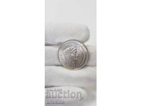 Красива сребърна монета 100 лири 1870 - 1970 г.