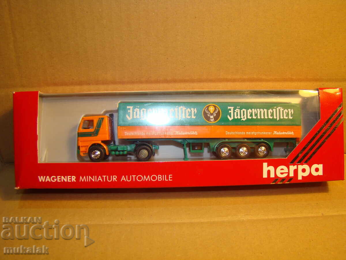 HERPA H0 1/87 SCANIA TRUCK MODEL TOY TROLLEY