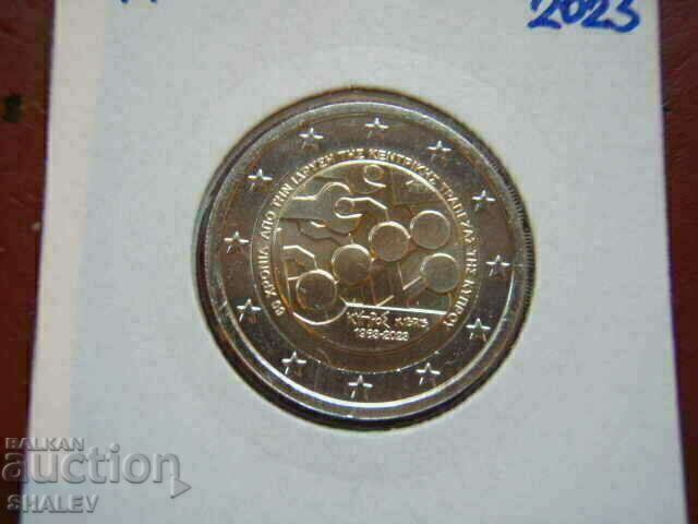 Аукцион 2 Euro 2023 Cyprus "60 years Central Bank" /2 евро Кипър/
