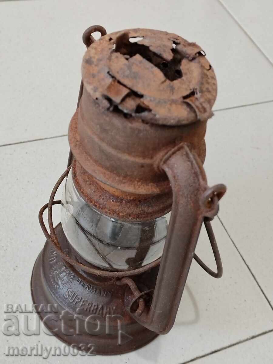 Old German lantern, lamp, spotlight lamp - 5 Old German lantern, lamp, spotlight lamp - 5