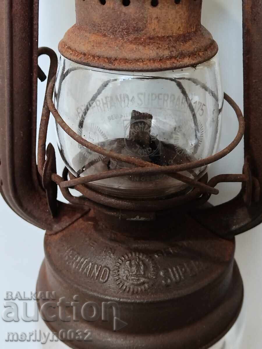 Old German lantern, lamp, spotlight lamp - 6 Old German lantern, lamp, spotlight lamp - 6