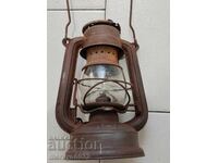 Old German lantern, lamp, spotlight lamp