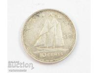 10 cents 1946 - Canada › King George VI