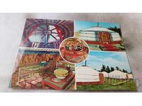 Postcard Mongolian Yurt Collage 1986