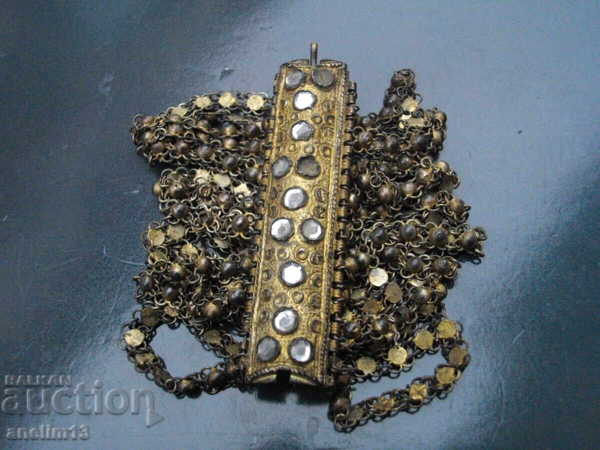 OLD CUT CHRISTMAS BRACELET - 6