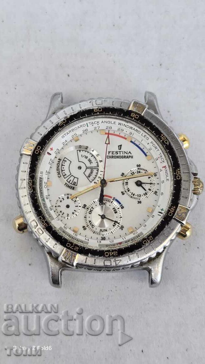 FESTINA CHRONOGRAPH QUARTZ RARE I DON'T KNOW IF THE BZC WORKS!!