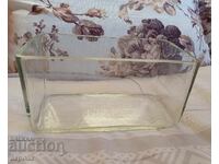 Cast glass aquarium