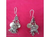 Old silver earrings Sachan