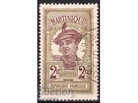 France/Martinique-1908-Regular-τοπική παρθενική, γραμματόσημο