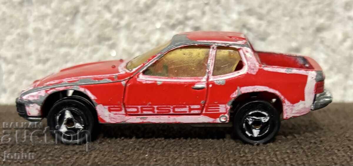 Majorette Porsche 924 Red #247 France scale 1:60