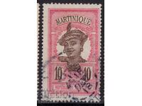 France/Martinique-1908-Regular-τοπική παρθενική, γραμματόσημο