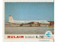 Postcard Bulgaria Bulair Il-18*