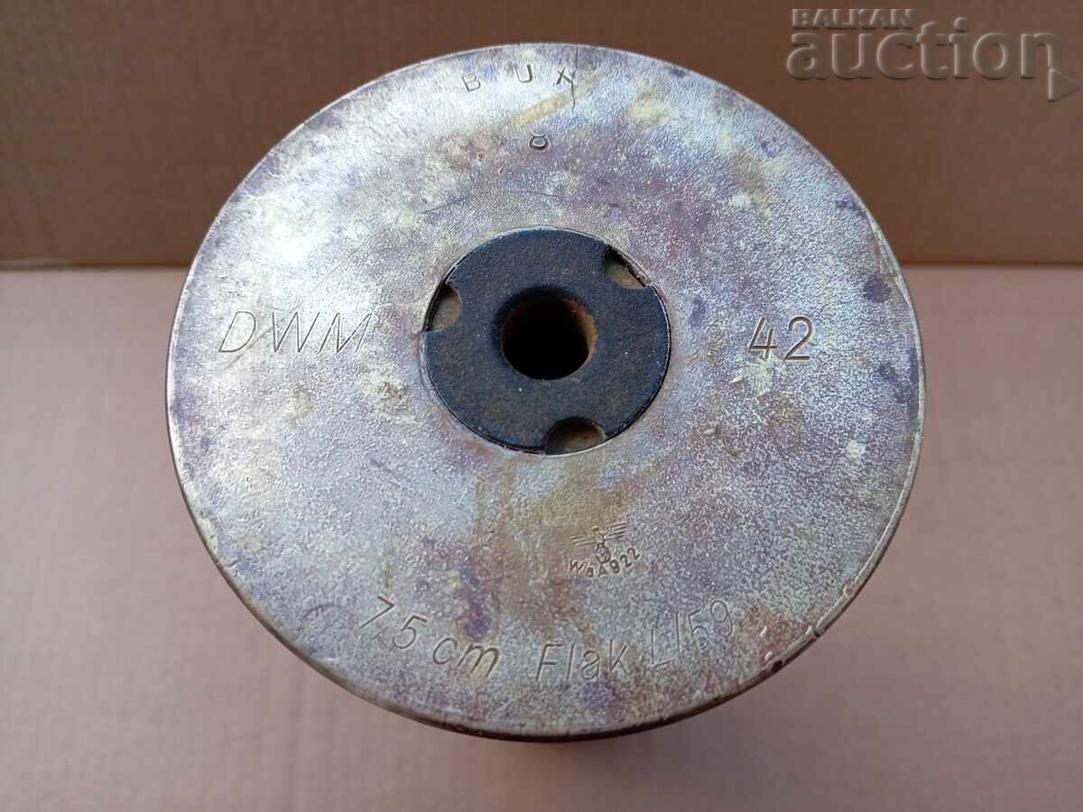 WaA922 wehrmacht гилза 75мм оръдие WW2 WWII - 6 WaA922 wehrmacht гилза 75мм оръдие WW2 WWII - 6