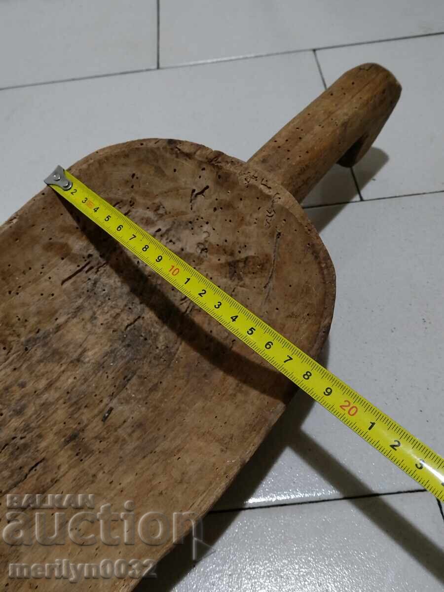 Old wooden shovel, spade, wooden shovel - 6 Old wooden shovel, spade, wooden shovel - 6