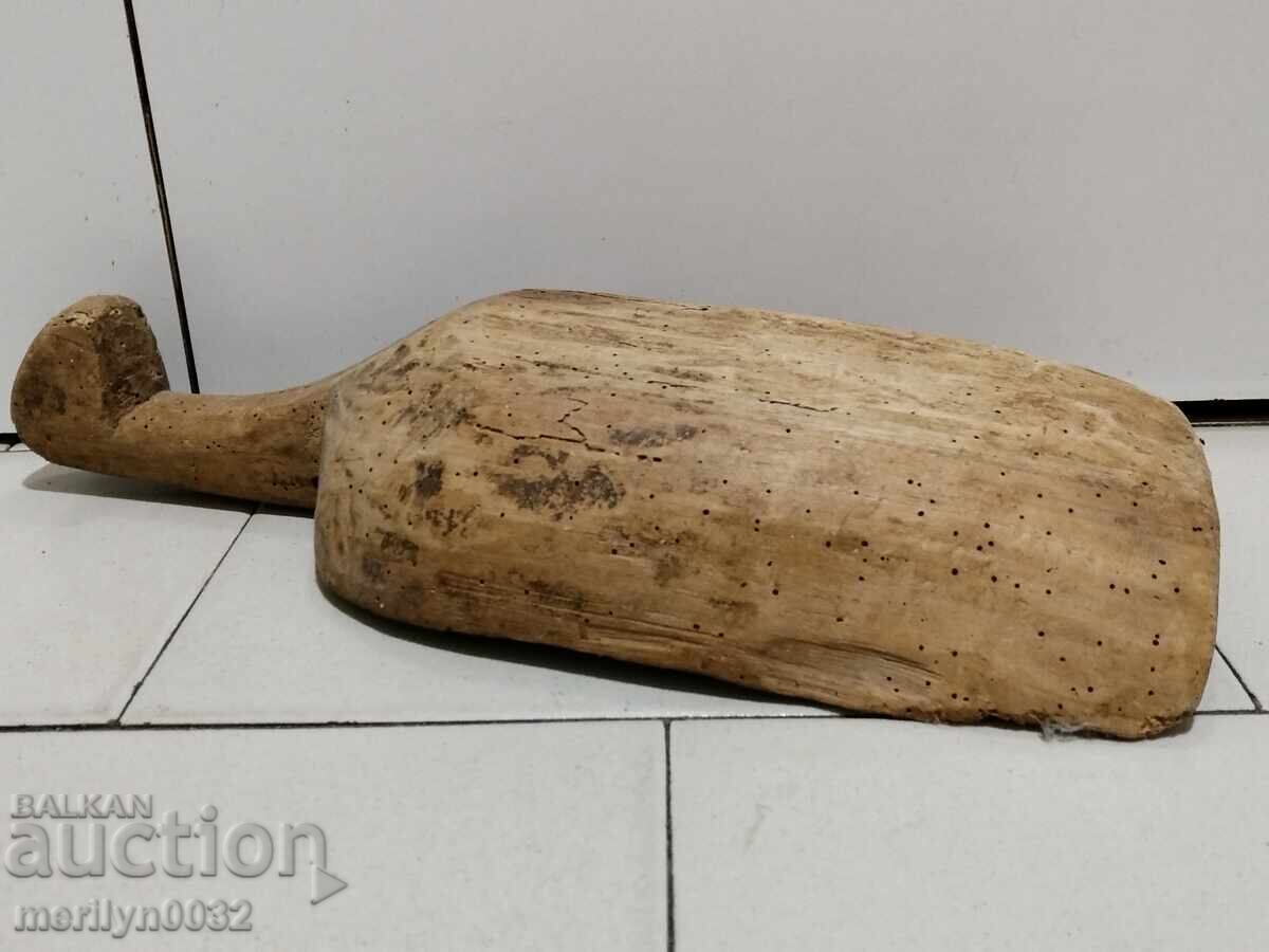 Old wooden shovel, spade, wooden shovel - 7 Old wooden shovel, spade, wooden shovel - 7