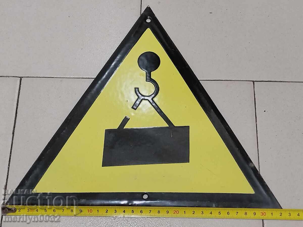 Auction Enamel social plate, NRB plate Auction Enamel social plate, NRB plate