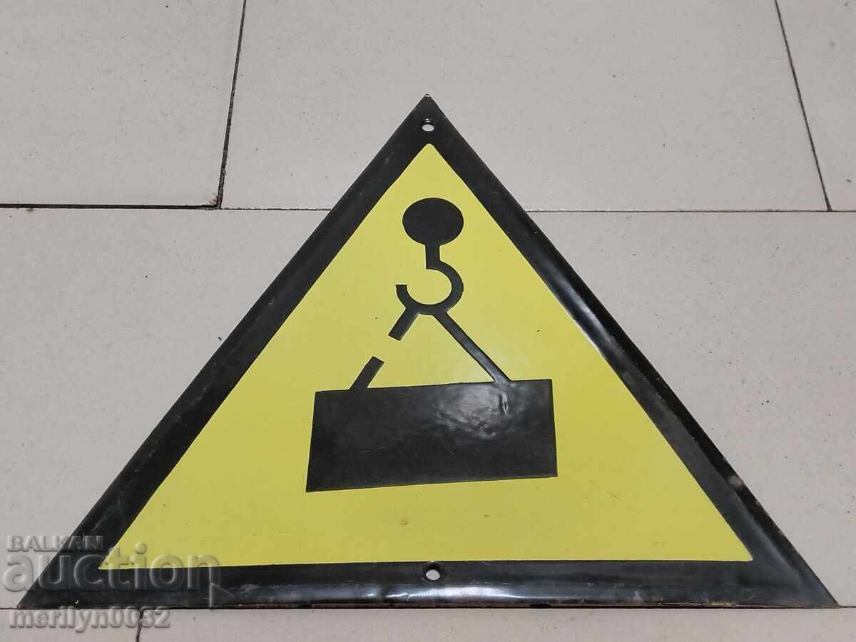 Enamel social plate, NRB plate - 5 Enamel social plate, NRB plate - 5