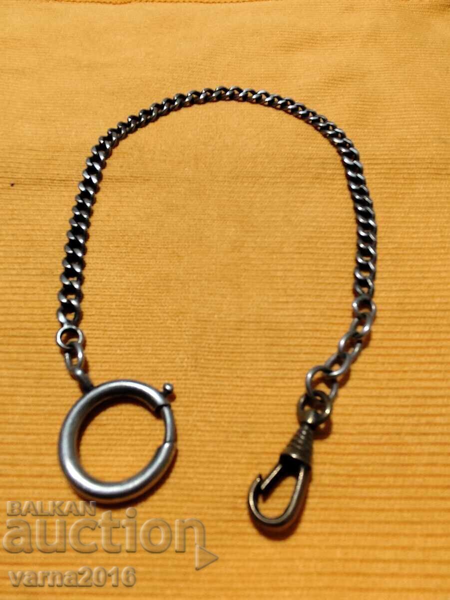 CARCASA ARGINTIU VECHI CEAS DE BUZUUNAR