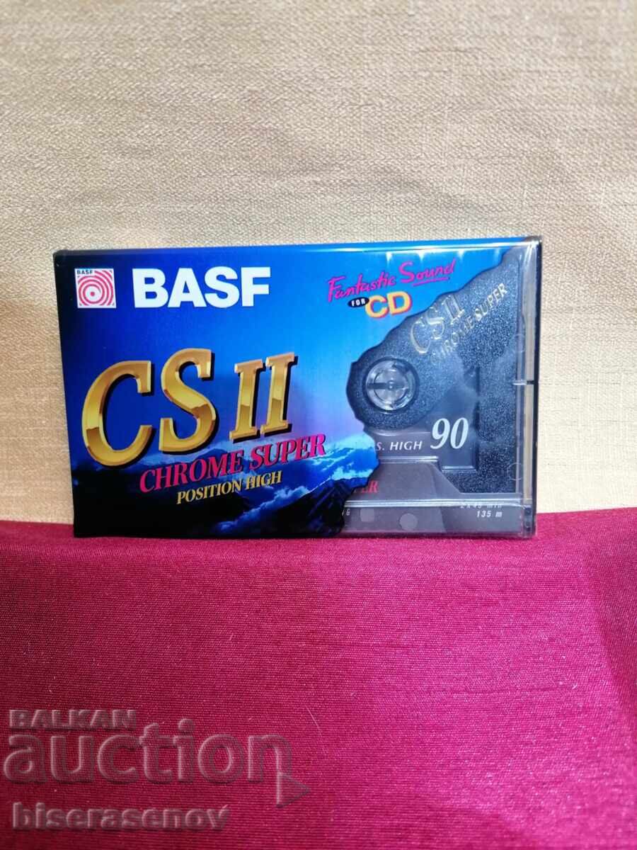 Audio cassette BASF CS II CHROME SUPER POSITION HIGH 90 NEW