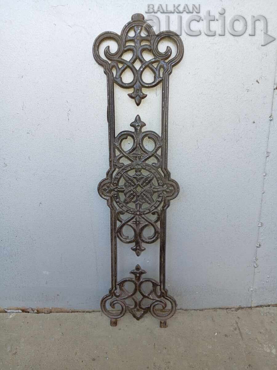 antique applique figurative cast CAST IRON