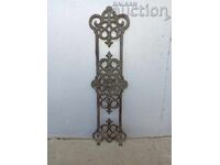 antique applique figurative cast CAST IRON