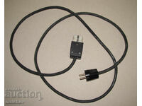 1.9 m extension cable with a plug for pepper stoves preserved