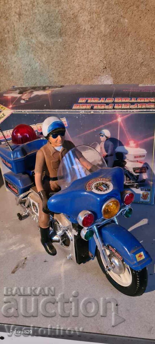 Auction Motorcyclist with a motorbike from social media Auction Motorcyclist with a motorbike from social media