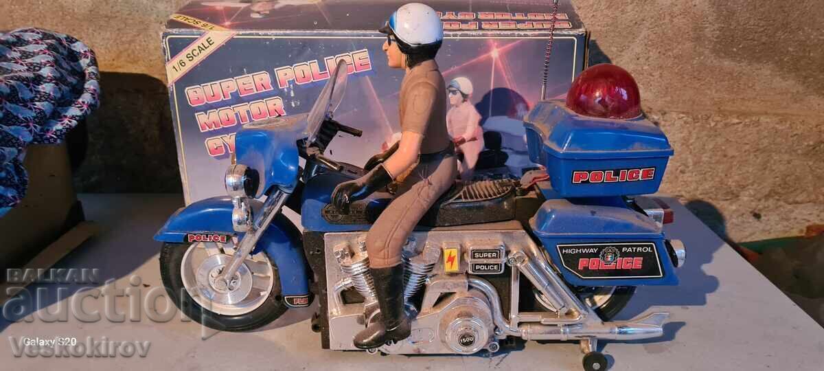 Motorcyclist with a motorbike from social media Motorcyclist with a motorbike from social media