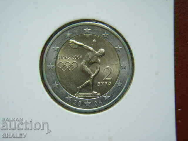 2 Euro 2004 Greece "Olimpiada Athina" / Greece - Unc (2 euros) with price 11.89 BGN | € 6.08 2 Euro 2004 Greece "Olimpiada Athina" / Greece - Unc (2 euros) with price 11.89 BGN | € 6.08