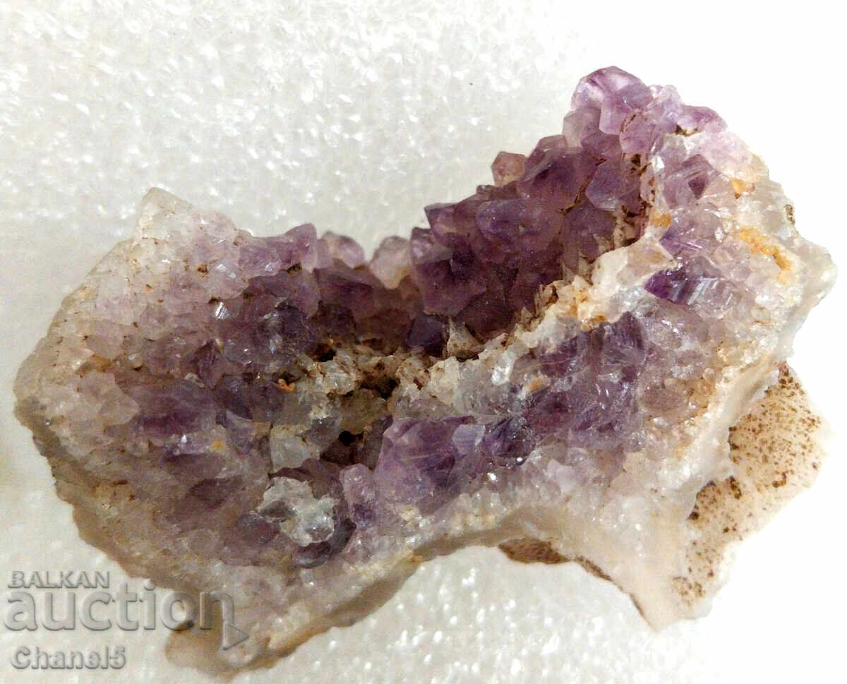 AMETHYST DRUZE - MINERAL - 133.60 ct- (674) with price 16.00 BGN | € 8.18 AMETHYST DRUZE - MINERAL - 133.60 ct- (674) with price 16.00 BGN | € 8.18
