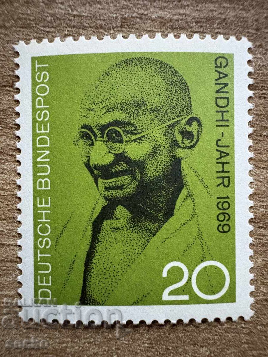 FRG/FRG - 100th anniversary of the birth of Mahatma Gandhi (1969) MNH