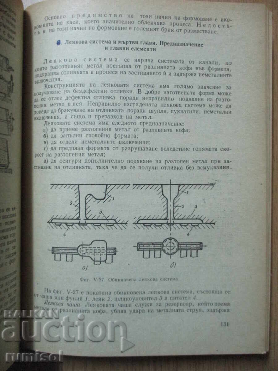 Livrarea Tehnologie specială pentru turnătorie-turnător Const. Panicat