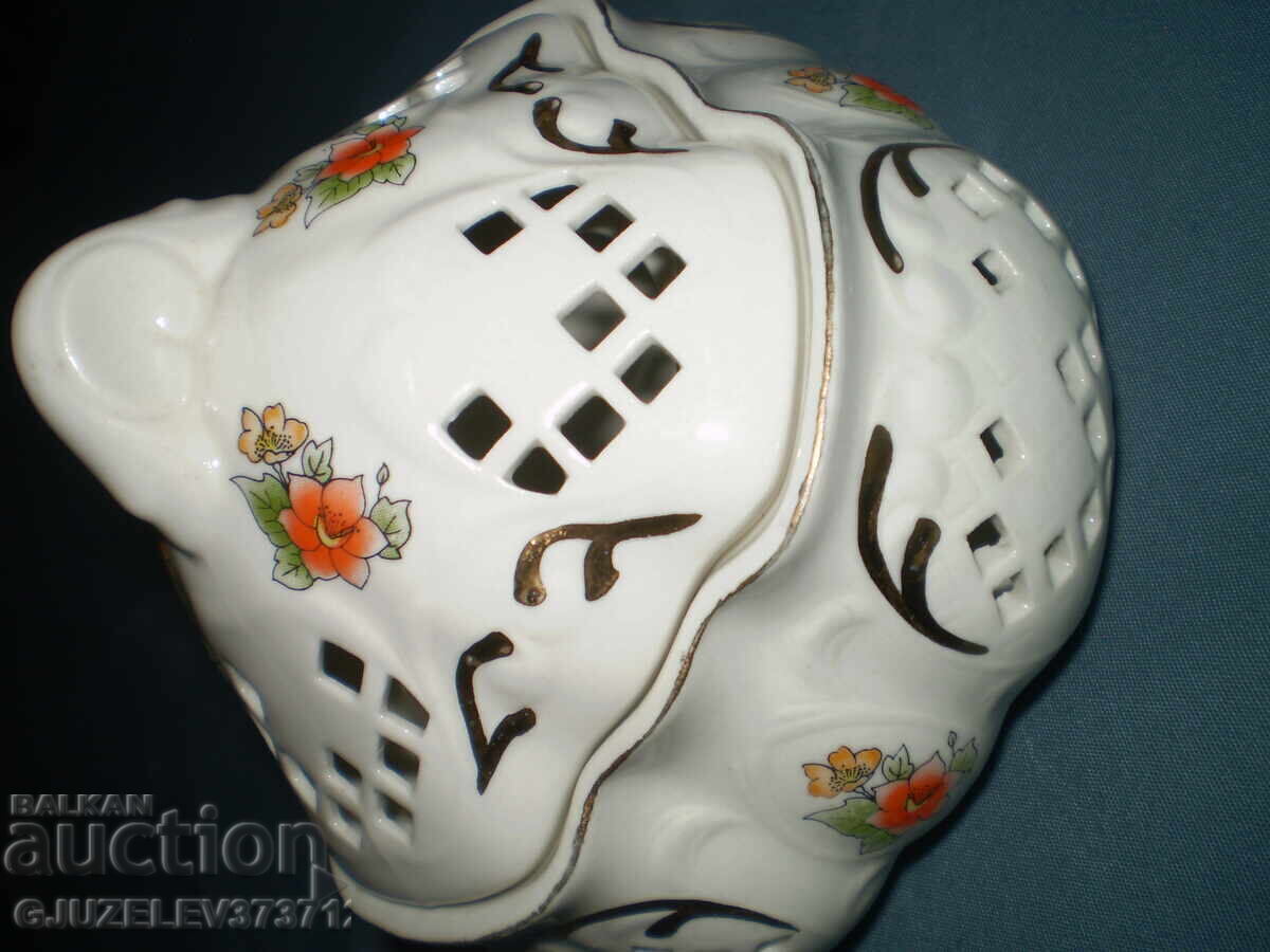 Доставка на Ретро фруктиера с капак фин Немски порцелан FINA PORZELLAN Доставка на Ретро фруктиера с капак фин Немски порцелан FINA PORZELLAN