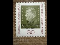 FRG/FRG - 100th anniversary of the birth of Friedrich Ebert (1971) MNH