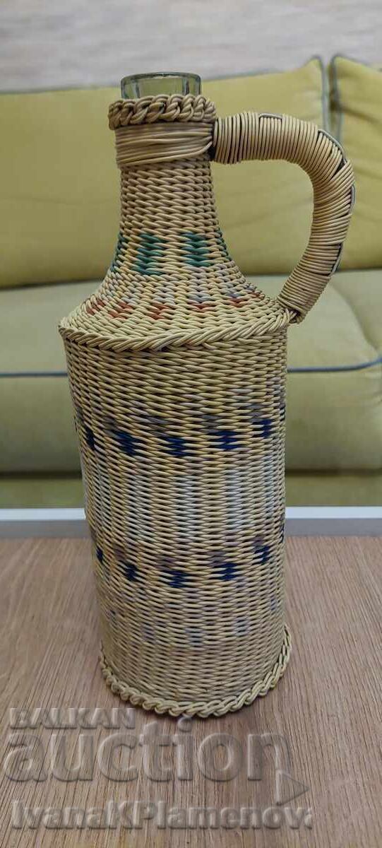 Small knitted damajana for collectors Small knitted damajana for collectors