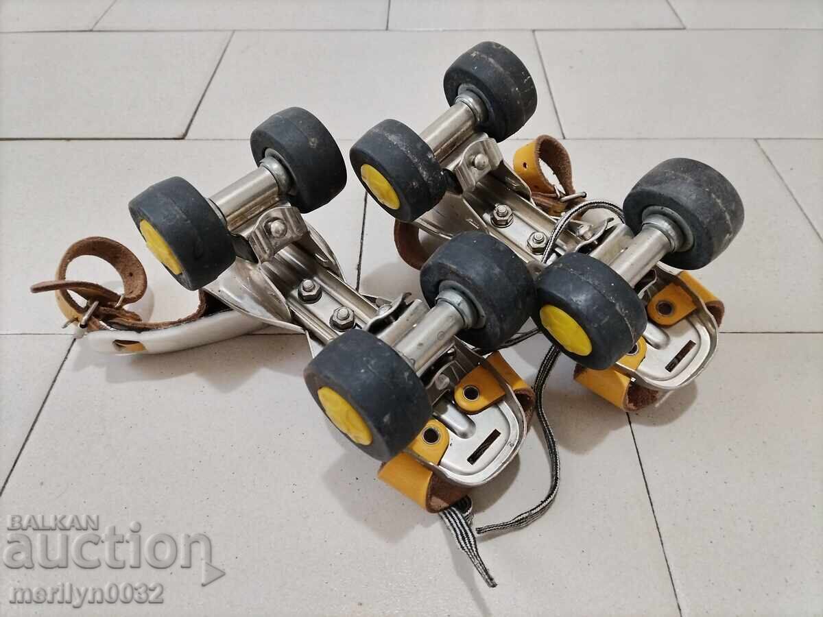 Auction Sotsa roller skates, children's toy, GDR sports attribute Auction Sotsa roller skates, children's toy, GDR sports attribute